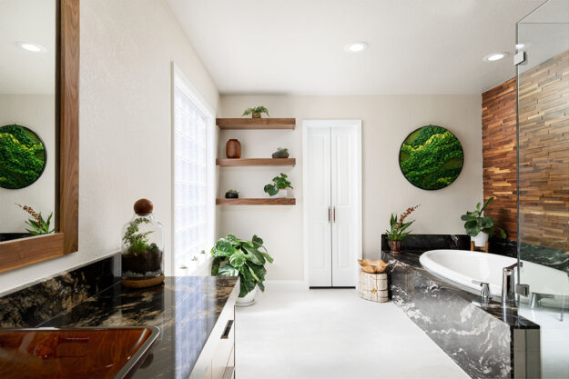 custom gathtub and bathroom remodel