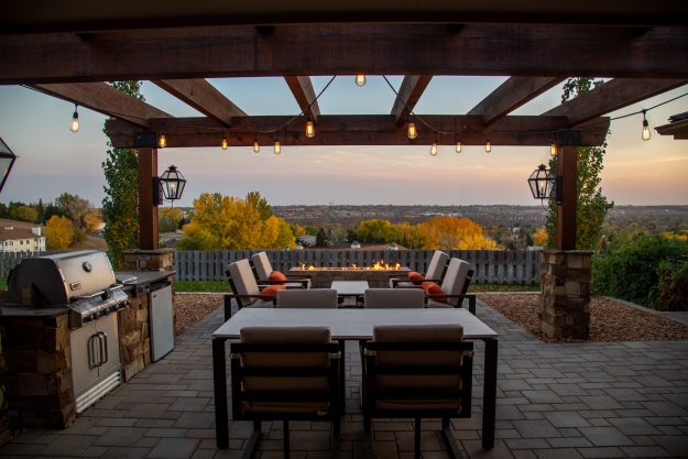 Installing a patio in Dallas, Texas